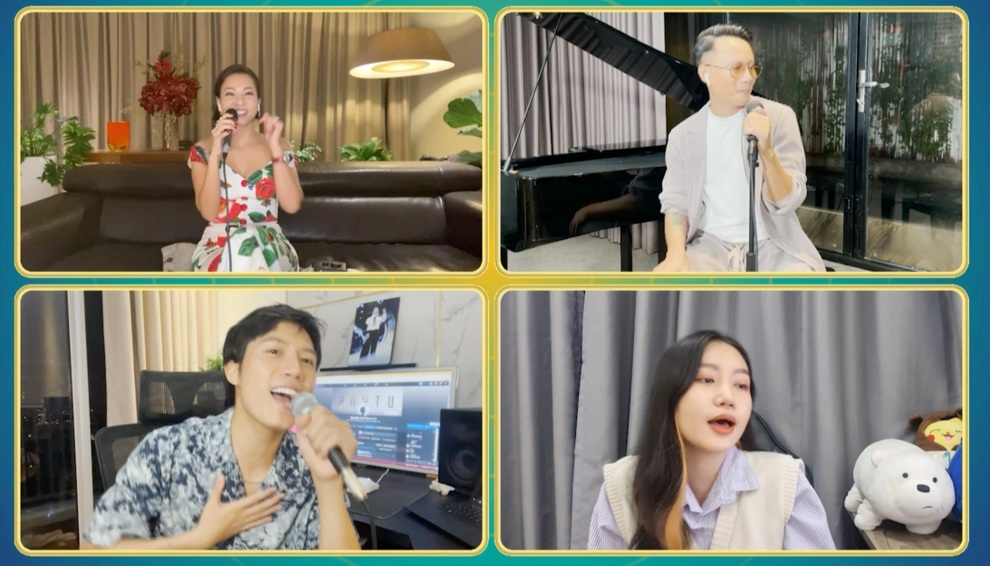 Thu Minh và Anh Tú hát bản mashup cực chất dành tặng người dân mùa dịch - 1 Thu Minh và Anh Tú hát bản mashup cực chất dành tặng người dân mùa dịch - 1