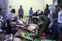 Bắt quả tang một cơ sở sản xuất phân bón giả