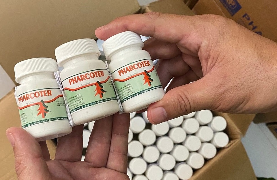 Phá chuyên án sản xuất thuốc ho Pharcoter giả - 2 Phá chuyên án sản xuất thuốc ho Pharcoter giả - 2