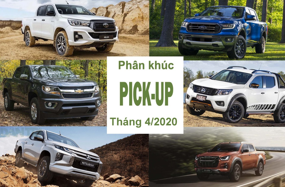 Phân khúc bán tải tháng 4/2020: Đã khó càng thêm khó - 1 Phân khúc bán tải tháng 4/2020: Đã khó càng thêm khó - 1
