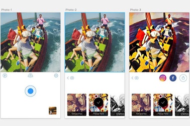 Ứng dụng Prisma đã bắt đầu áp dụng các hiệu ứng chỉnh sửa ảnh offline