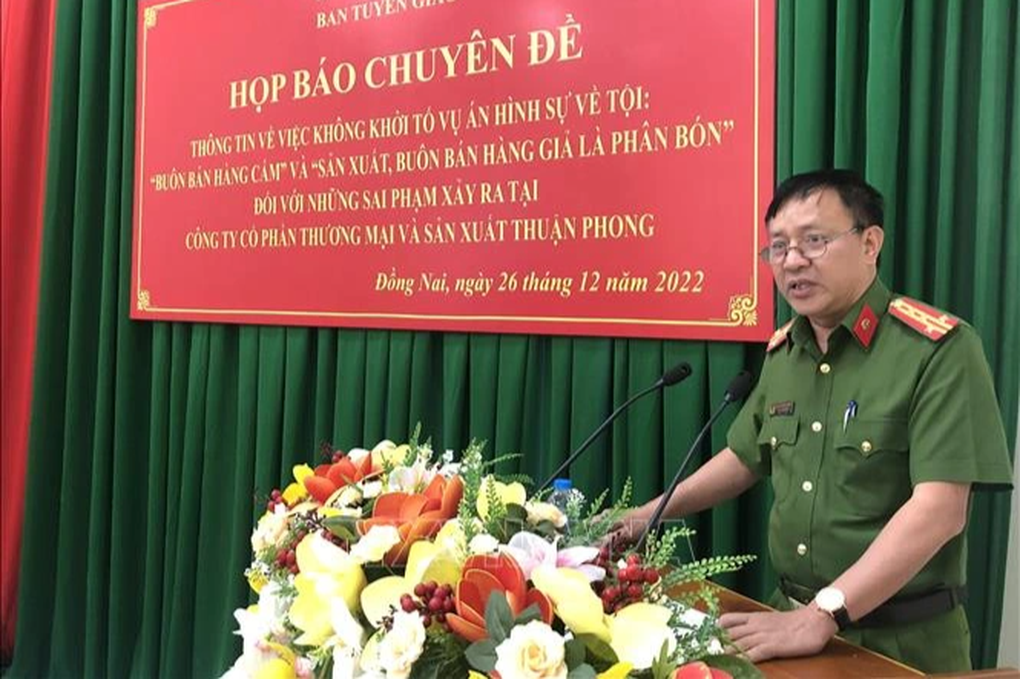 Phó Giám đốc Công an Đồng Nai làm Cục phó Cục Cảnh sát ma túy - 1