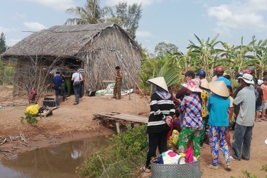 Chồng giết vợ gây xôn xao vùng quê nuôi tôm