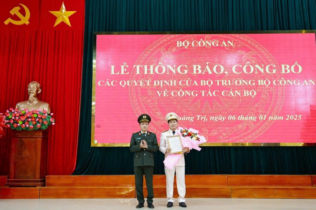 Cục phó CSĐT tội phạm về trật tự xã hội làm Giám đốc Công an Quảng Trị - 1 Cục phó CSĐT tội phạm về trật tự xã hội làm Giám đốc Công an Quảng Trị - 1