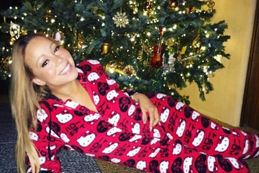 Mariah Carey nhí nhảnh đón Giáng sinh