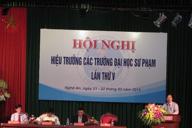 Các hiệu trưởng bàn về chuẩn đầu ra ngành Sư phạm
