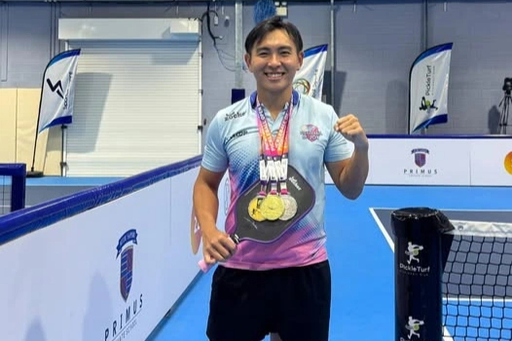 Tay vợt pickleball gốc Việt vô địch giải Dubai Open - 1 Tay vợt pickleball gốc Việt vô địch giải Dubai Open - 1