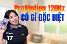 Công nghệ ProMotion 120Hz trên iPhone 17 có ưu thế nào để “ăn đứt” Android?