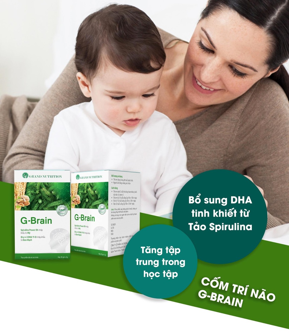 Cốm Trí Não G-Brain: Tăng cường tập trung trong học tập - 3 Cốm Trí Não G-Brain: Tăng cường tập trung trong học tập - 3