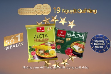 Mì VIFON đồng hành cùng những thành công đỉnh cao