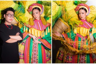 200 giờ làm việc liên tục cho "cánh đồng nặng 30kg" của Hoa hậu Bảo Ngọc