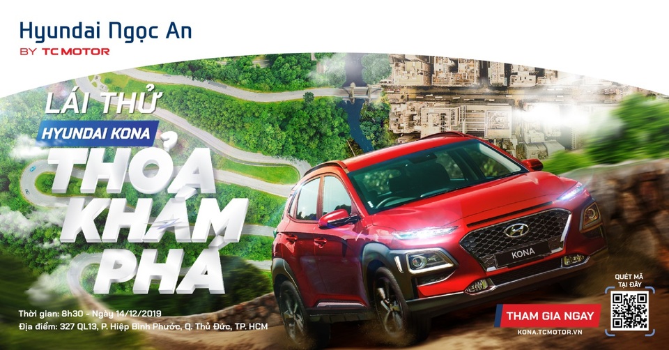 Lái thử Hyundai Kona - Thỏa khám phá cùng Hyundai Ngọc An - 1 Lái thử Hyundai Kona - Thỏa khám phá cùng Hyundai Ngọc An - 1