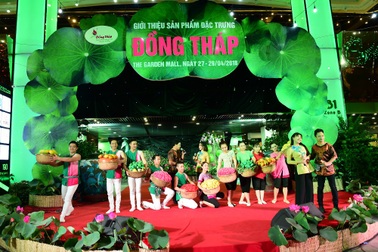 The Garden Mall tưng bừng khai mạc sự kiện sản vật Đồng Tháp