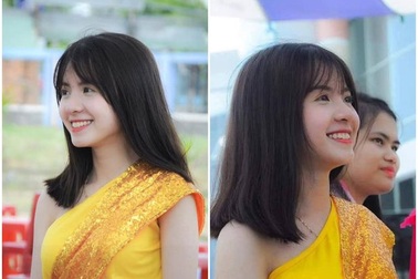 Thiếu nữ Bến Tre gây sốt mạng trong trang phục Campuchia