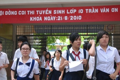 TPHCM: Công bố điểm thi tuyển sinh vào lớp 10