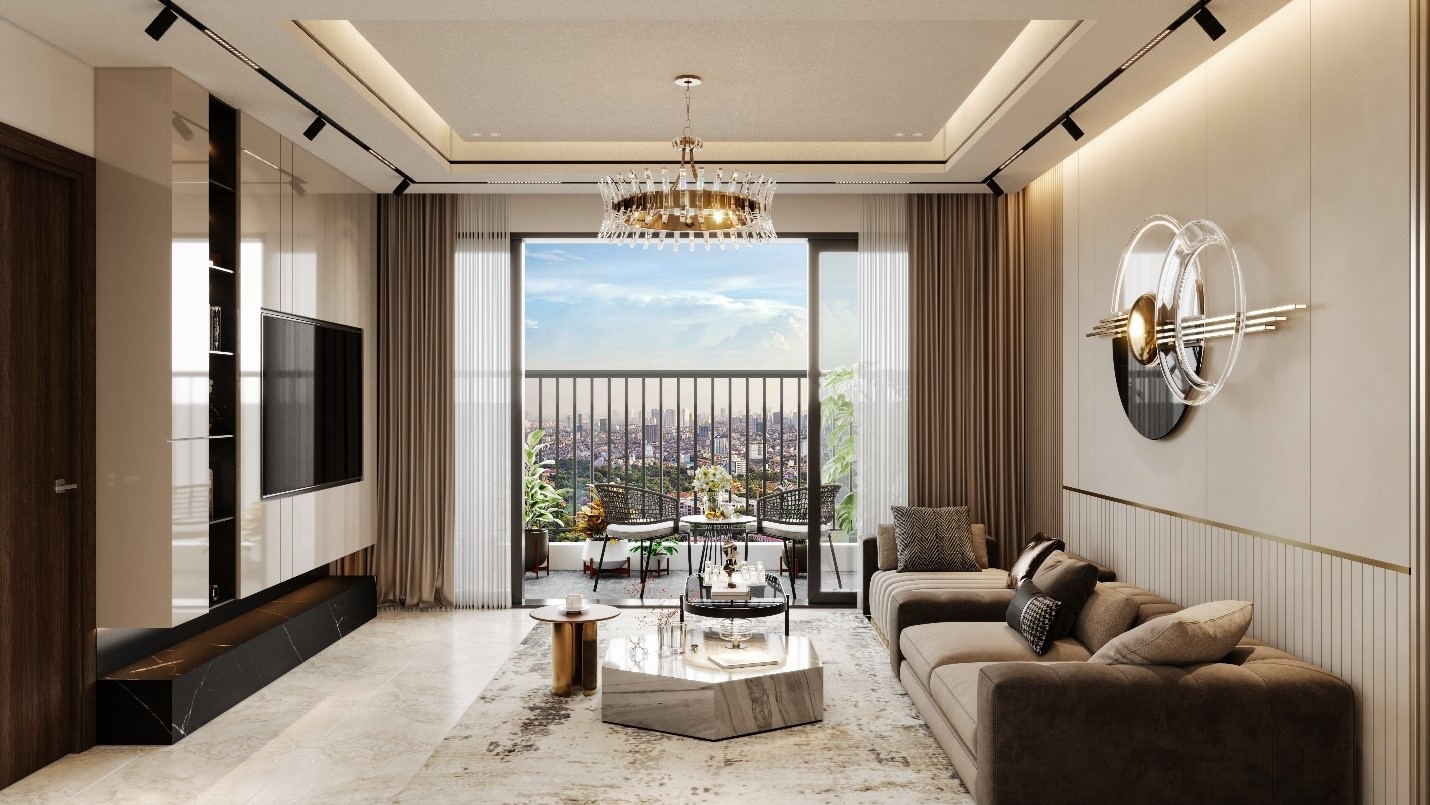 Căn hộ đẹp, thoáng, rộng giữa nội đô tại Hanoi Melody Residences - 1