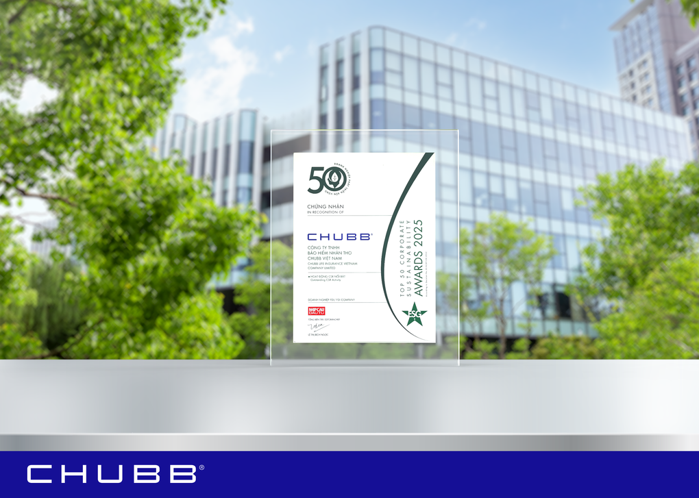 Chubb Life được vinh danh Top 50 doanh nghiệp phát triển bền vững 2025 - 2 Chubb Life được vinh danh Top 50 doanh nghiệp phát triển bền vững 2025 - 2