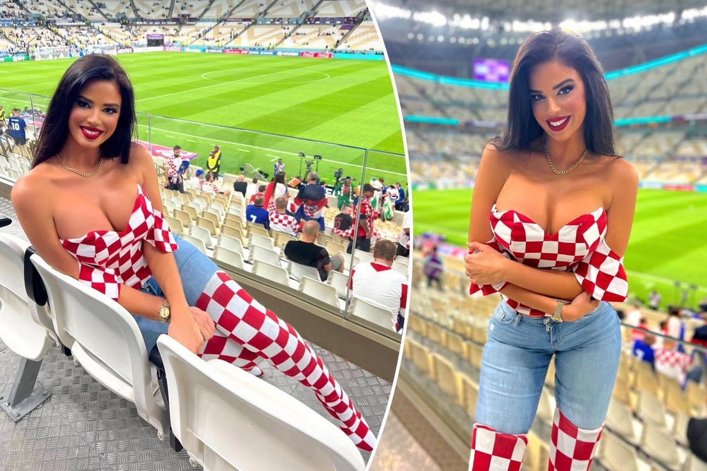 Fan nữ nóng bỏng nhất thổi nụ hôn gió từ giã giấc mơ World Cup - 3 Fan nữ nóng bỏng nhất thổi nụ hôn gió từ giã giấc mơ World Cup - 3