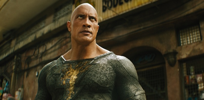 Ngôi sao Dwayne Johnson hóa thân thành siêu anh hùng trong “Black Adam”