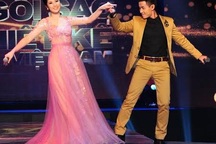 Hoa hậu Ngọc Hân yêu kiều với váy hoa