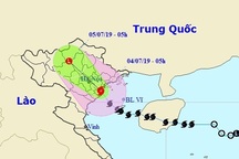 Bão số 2 đổ bộ vào Hải Phòng - Nam Định