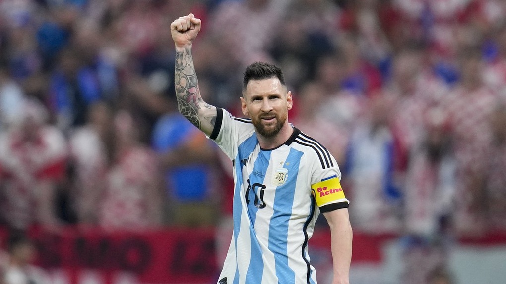 Phản ứng của Messi sau màn tỏa sáng rực rỡ giúp Argentina vào chung kết - 2 Phản ứng của Messi sau màn tỏa sáng rực rỡ giúp Argentina vào chung kết - 2
