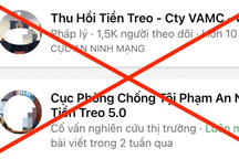 Hàng loạt Fanpage "Cục An ninh mạng thu hồi tiền treo": Bộ công an nói gì?