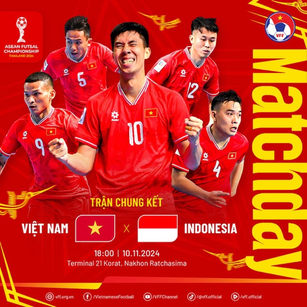 Thất bại trước Indonesia, futsal Việt Nam lỡ hẹn với chức vô địch lịch sử - 2 Thất bại trước Indonesia, futsal Việt Nam lỡ hẹn với chức vô địch lịch sử - 2