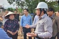 Vướng mặt bằng 64 hộ dân, dự án quốc lộ hơn 1.800 tỷ đồng còn ngổn ngang