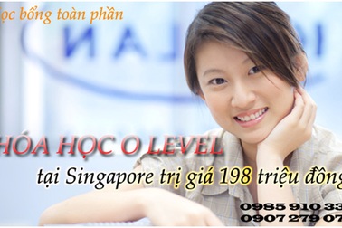 Học bổng toàn phần khóa học O level trị giá 198 triệu đồng