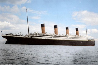 Hình ảnh Titanic trước ngày định mệnh 