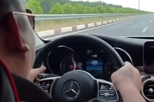 Phạt 7,5 triệu đồng, tước GPLX đối với tài xế lái xe 234km/h