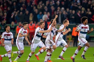 Chật vật hạ Leverkusen, Bayern hẹn Dortmund ở bán kết Cúp Quốc gia Đức