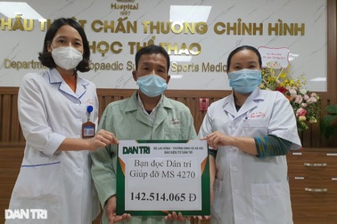 Người đàn ông cả đời côi cút được bạn đọc giúp đỡ hơn 142 triệu đồng