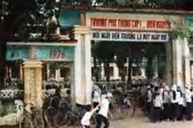 Trường chuẩn Quốc gia kiểu… tranh tre nứa lá