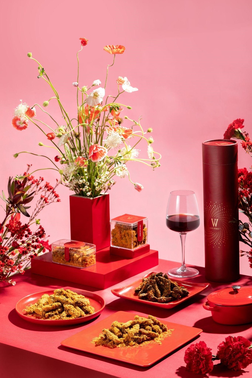 W Gourmet biến quà Tết thành tác phẩm nghệ thuật hoa xuân ấn tượng - 5 W Gourmet biến quà Tết thành tác phẩm nghệ thuật hoa xuân ấn tượng - 5
