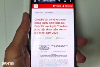 Hàng nghìn người thi trực tuyến tìm hiểu về an toàn, vệ sinh lao động