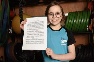 Bé gái 10 tuổi trên con đường làm bà chủ phòng gym