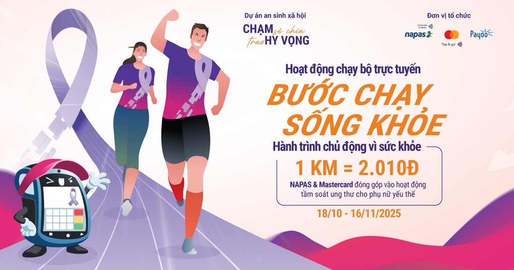 Napas, Mastercard, Payoo tặng gói tầm soát ung thư, xét nghiệm HPV cho phụ nữ yếu thế - 2 Napas, Mastercard, Payoo tặng gói tầm soát ung thư, xét nghiệm HPV cho phụ nữ yếu thế - 2