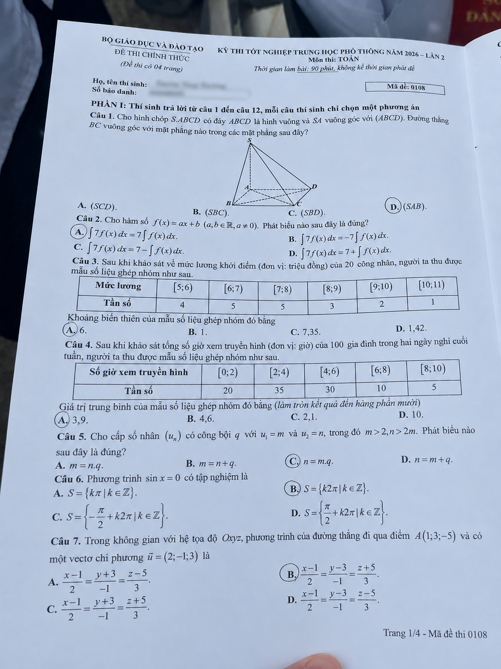 Nhận định đề toán và văn thi lại ở THPT chuyên Tuyên Quang - 1 Nhận định đề toán và văn thi lại ở THPT chuyên Tuyên Quang - 1