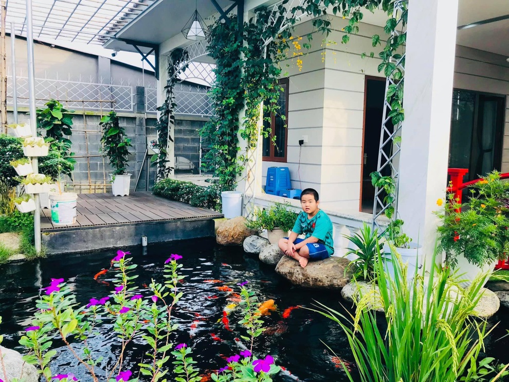 Vườn trồng rau, nuôi cá đẹp như tranh của người chồng tặng vợ ở Đồng Nai - 5 Vườn trồng rau, nuôi cá đẹp như tranh của người chồng tặng vợ ở Đồng Nai - 5