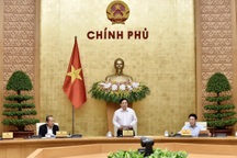Thủ tướng nêu thông điệp trách nhiệm tại phiên họp của Chính phủ mới