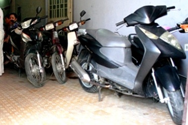 “Đạo chích” đột nhập trộm 4 xe máy trong công trình