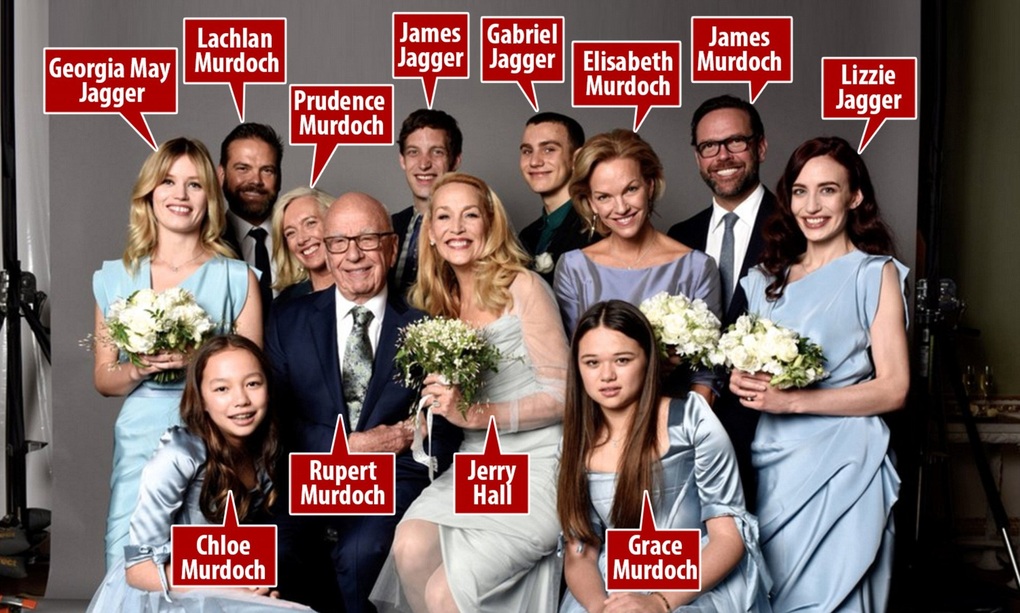 Tiết lộ bất ngờ về vụ ly hôn của tỷ phú truyền thông Rupert Murdoch - 4 Tiết lộ bất ngờ về vụ ly hôn của tỷ phú truyền thông Rupert Murdoch - 4