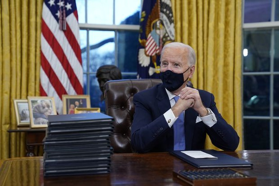Ông Biden hé lộ về bức thư tử tế ông Trump để lại - 1 Ông Biden hé lộ về bức thư tử tế ông Trump để lại - 1