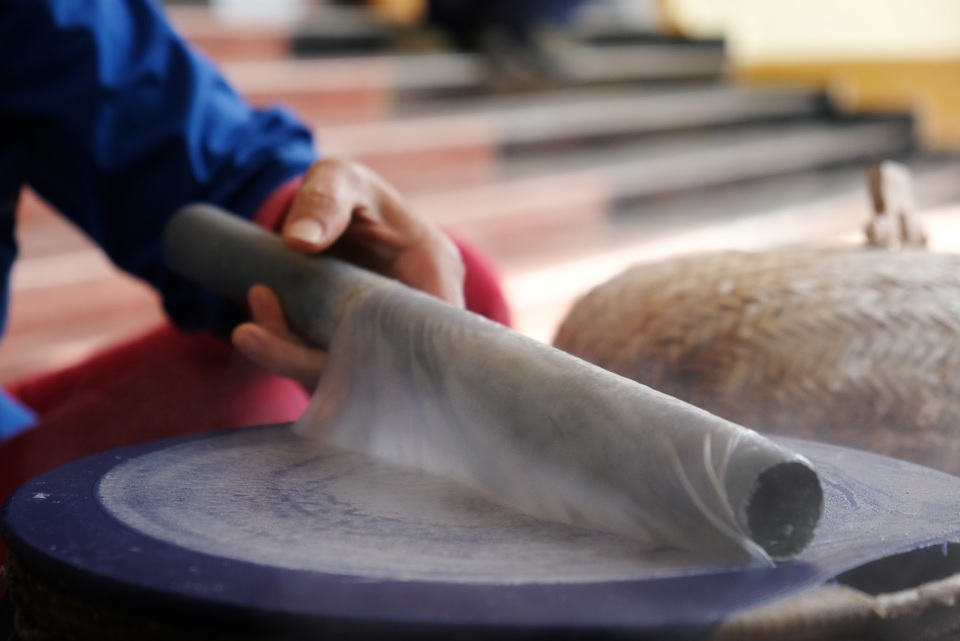 Nhộn nhịp làng bánh đa nem nổi tiếng xứ Thanh ngày cận Tết - 5 Nhộn nhịp làng bánh đa nem nổi tiếng xứ Thanh ngày cận Tết - 5