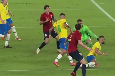 Đánh bại Tây Ban Nha, Brazil giành HCV bóng đá nam Olympic 2020