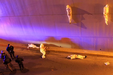 Phát hiện 5 "xác ướp" trên đường cao tốc