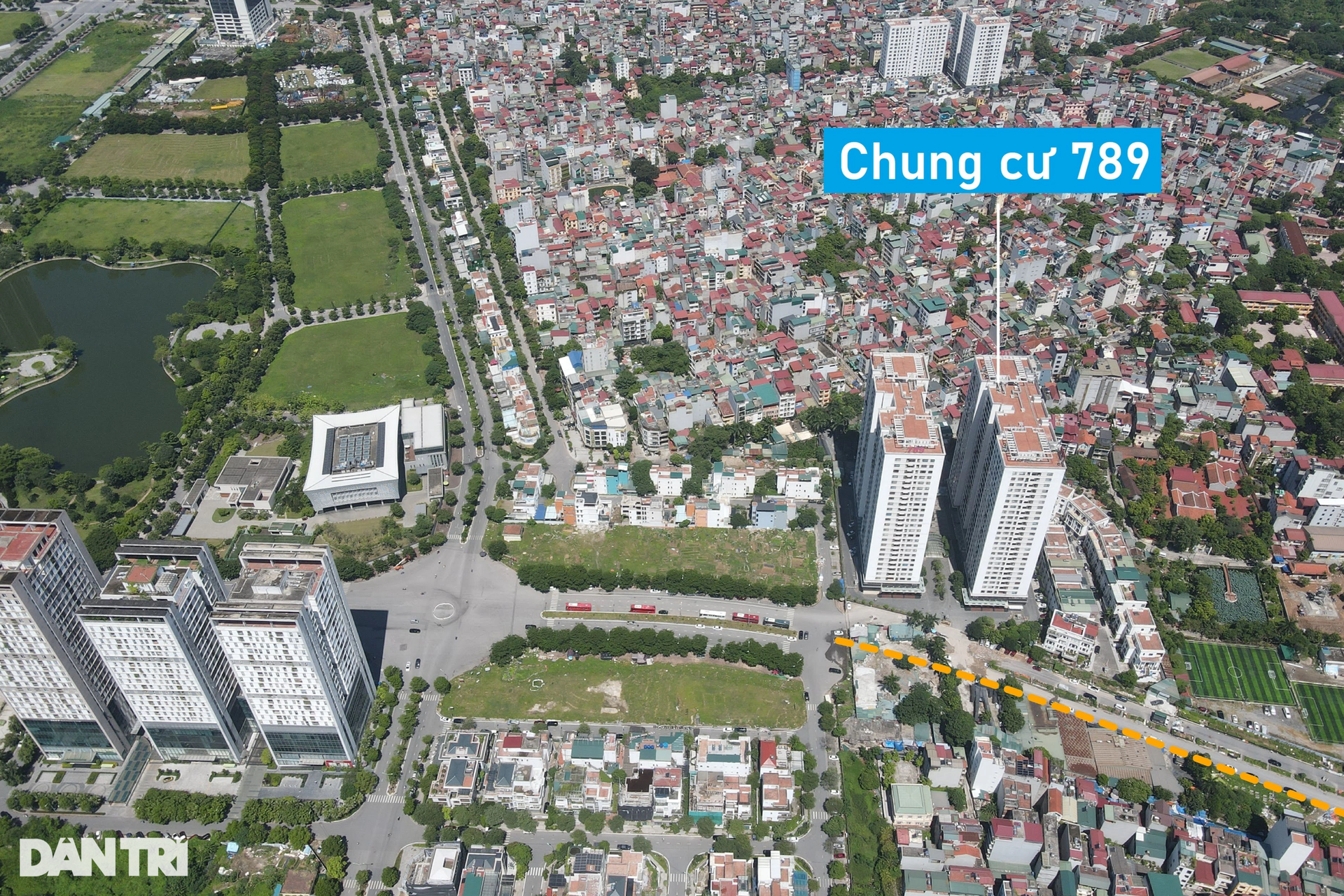 Hiện trạng 2 trục đường quy hoạch đi qua khu đô thị Ngoại giao đoàn - 3 Hiện trạng 2 trục đường quy hoạch đi qua khu đô thị Ngoại giao đoàn - 3