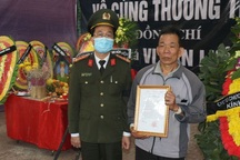 Thăng hàm Thiếu tá công an hy sinh khi truy bắt tội phạm ma túy
